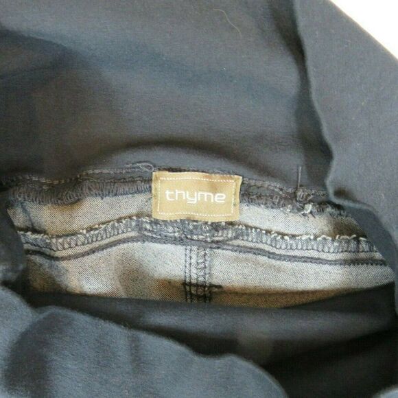 Thyme Maternity Jeans Stretch Cotton Blend Stretch Panel Pull-On Women's SIze XS - Picture 7 of 10